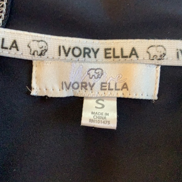 Ivory Ella S Black & White Zip Up Jacket Hooded - Picture 9 of 16